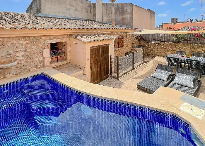 Ferienhaus Mit Privatpool Fuer 6 Personen Ca 100 M In S\'Horta, Balearen Mallorca